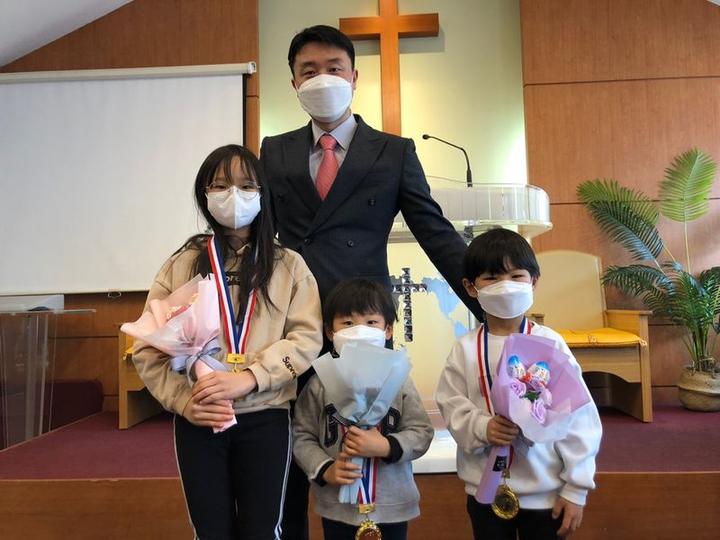 주일학교 2021년 하반기 암송대회 (2022년1월2일) · 4번째 사진