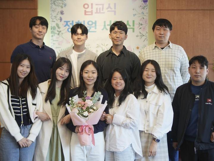 23 입교식 및 정회원서약식(4월 2일) · 10번째 사진